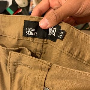 Chino RSQ London Skinny Jeans size 28 x 32